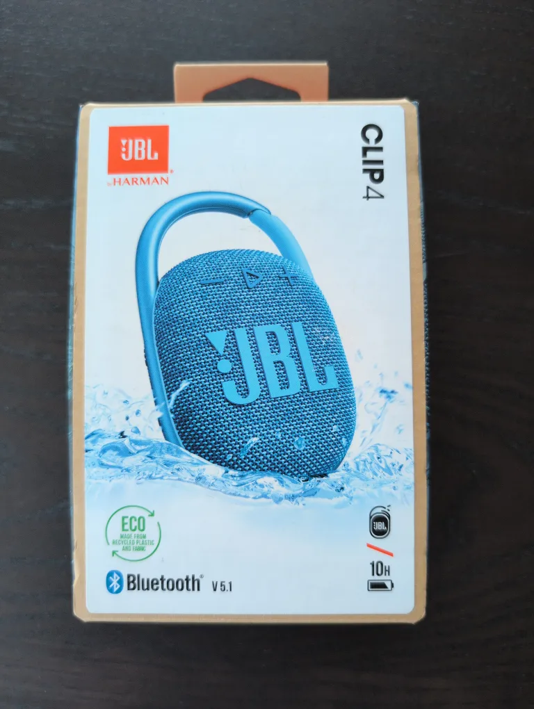 BRAND New JBL Clip 4 Blue Bluetooth Speaker 🇨🇦 thumbnail