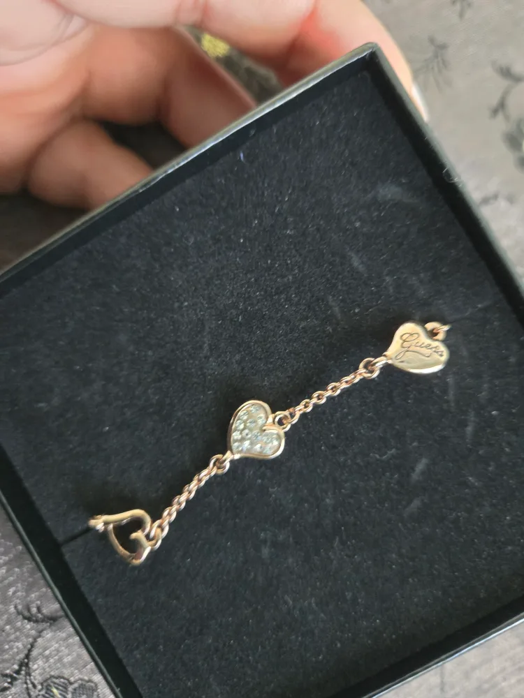 Guess Heart Bracelet - Rose Gold thumbnail