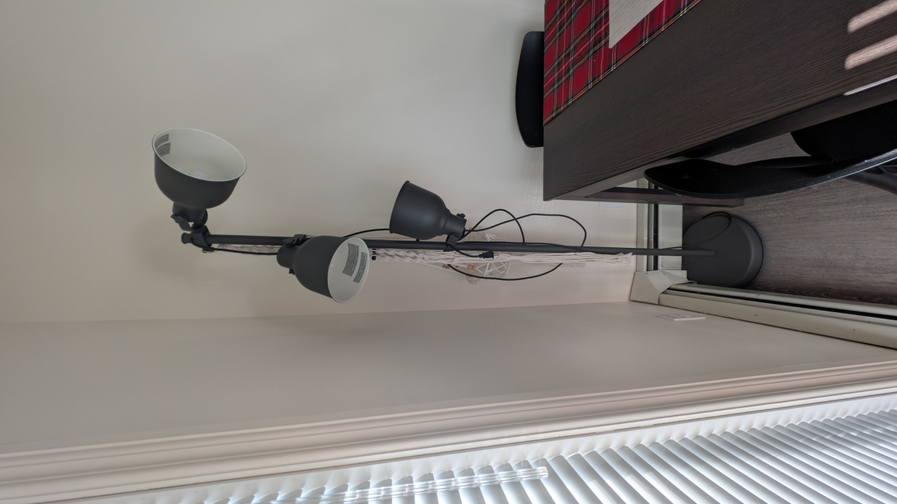 IKEA NYMÅNE Floor Lamp - Black, Adjustable - photo 3