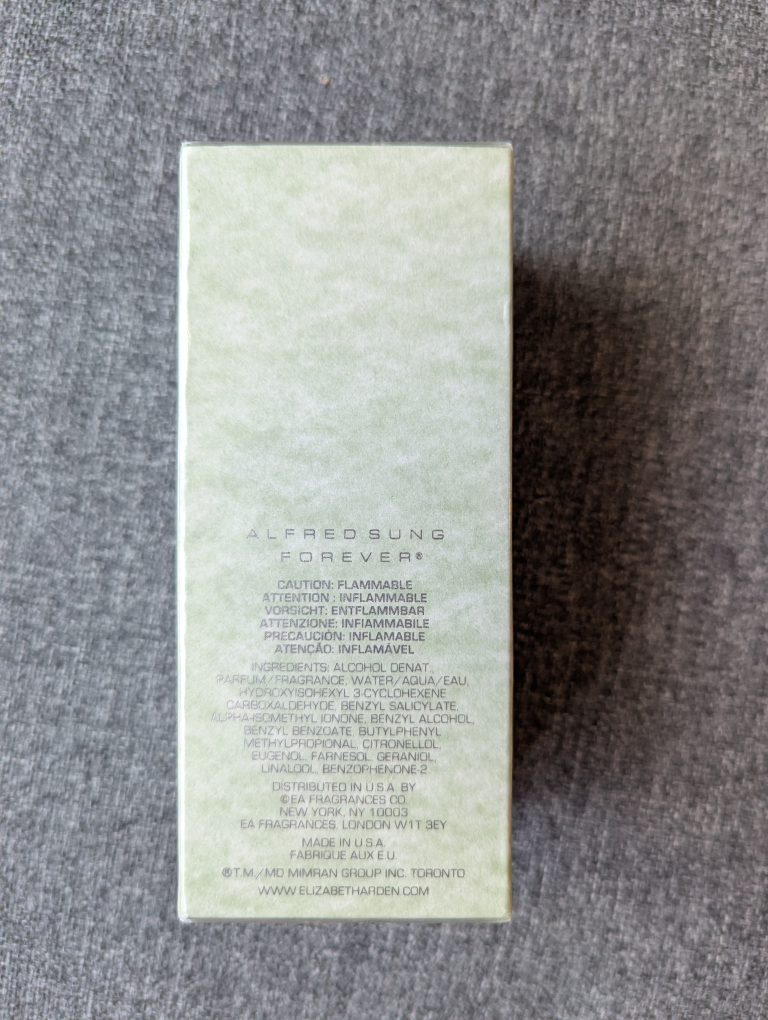 New Alfred Sung Forever Eau de Parfum 125ml - photo 2