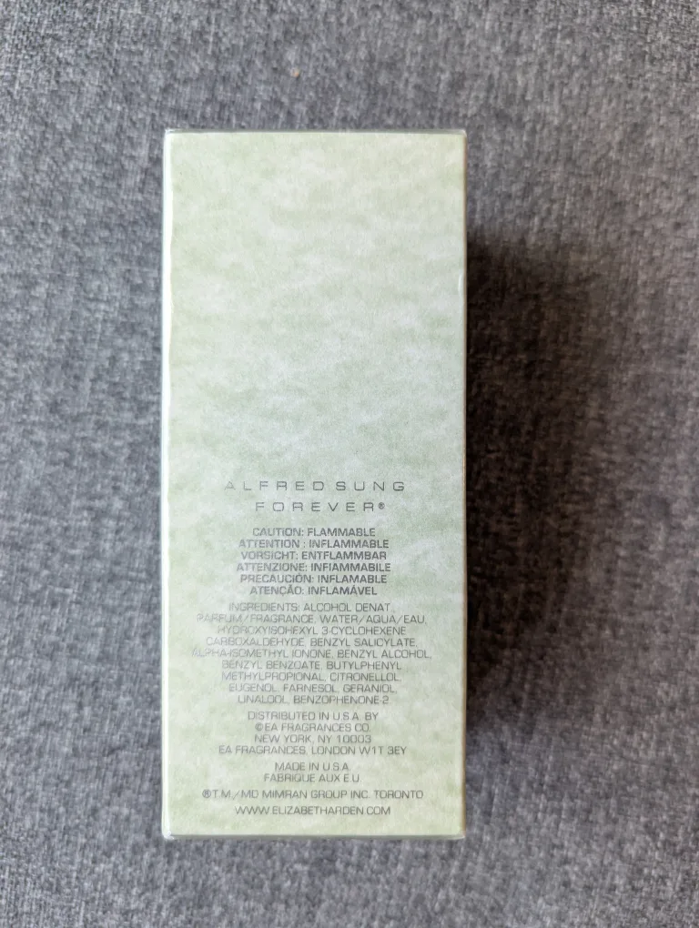 New Alfred Sung Forever Eau de Parfum 125ml image indicator(2)