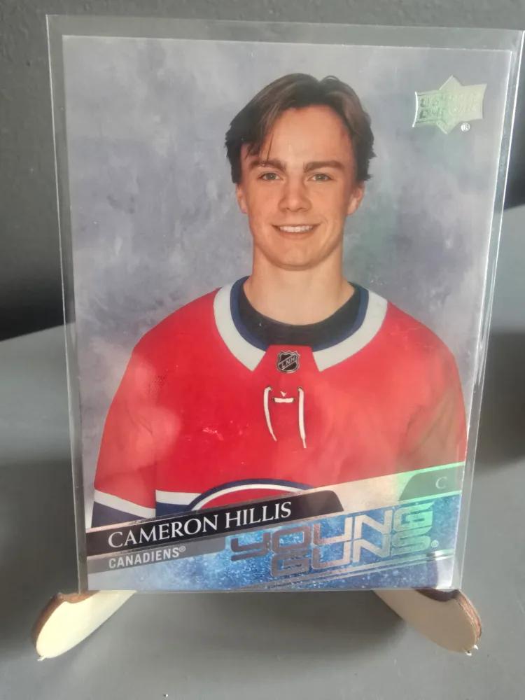 Cameron Hillis Upper Deck Young Guns Hockey Card thumbnail