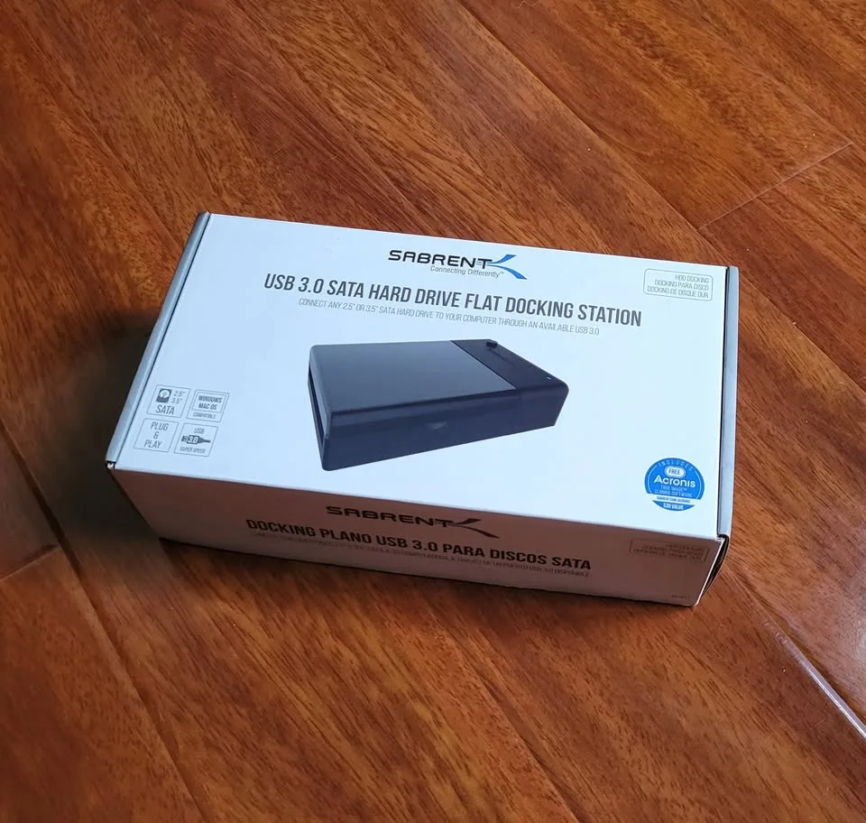 Sabrent USB 3.0 External SATA Hard Drive Enclosure 2.5 & 3.5 thumbnail
