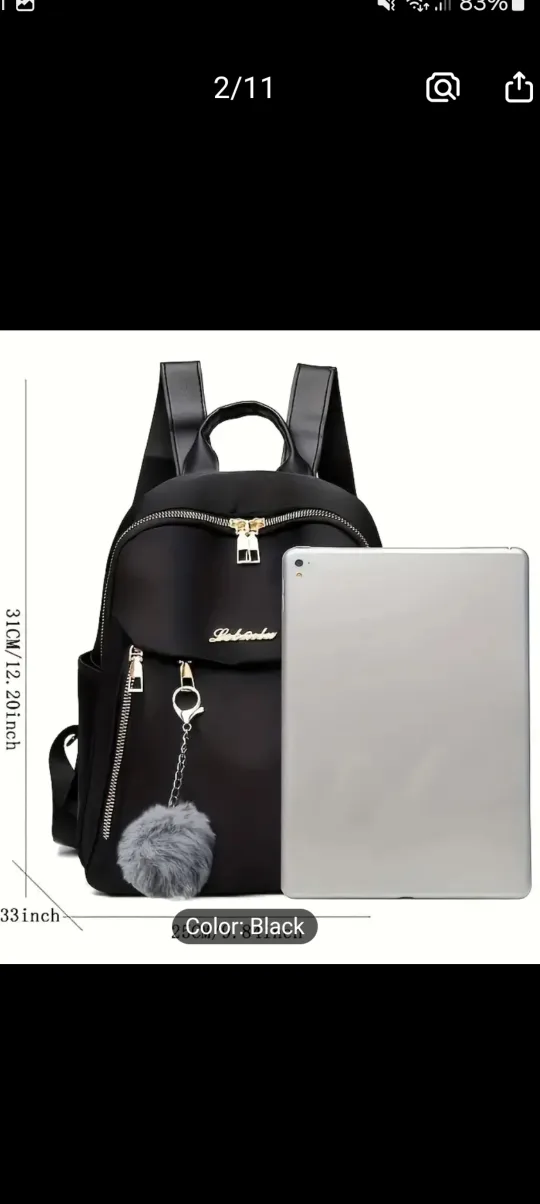 Black Backpack thumbnail