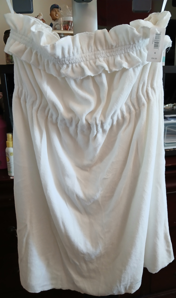 GAP BODYWhite Terry Cloth Spa Wrap - Size Small