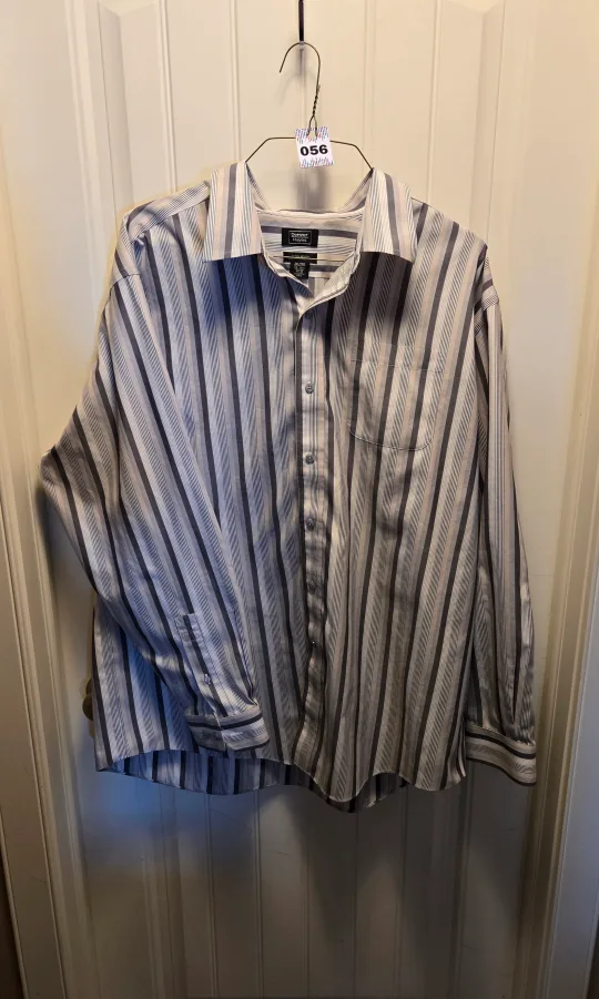 Denver Hayes Striped Dress Shirt thumbnail