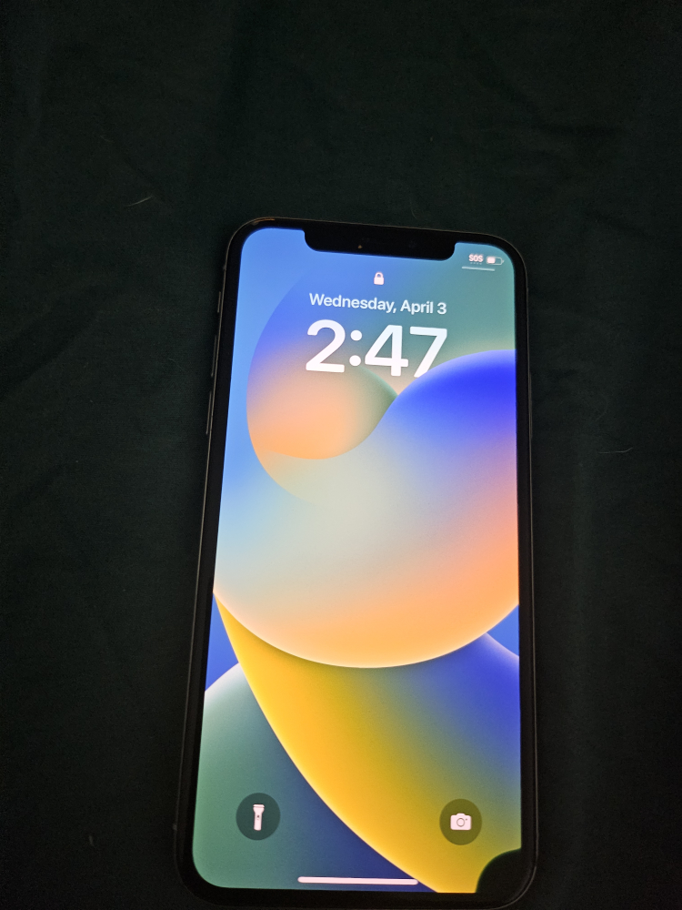 Apple iPhone X - Silver