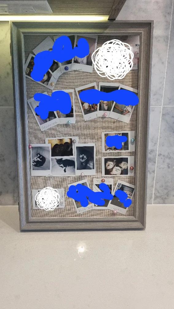 Beige Framed Pinboard thumbnail