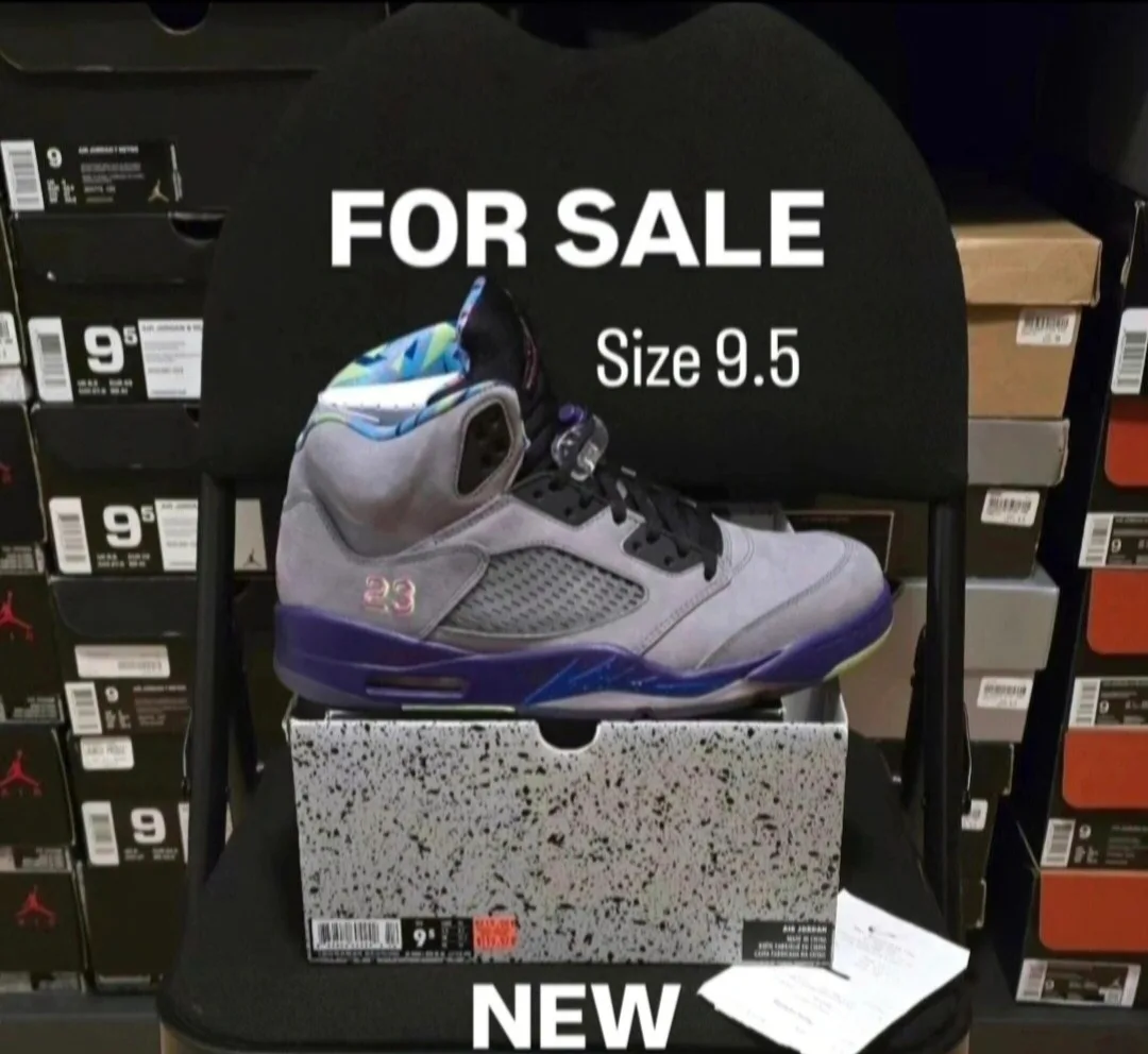 Air Jordan 5 Bel Air size 9.5 $600 Bra thumbnail