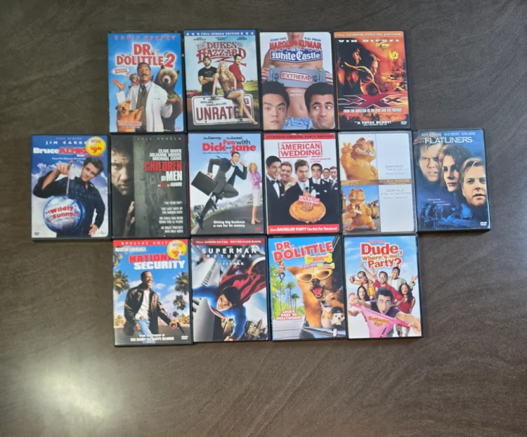 Mixed DVD Lot - Comedy, Action, Family Movies thumbnail