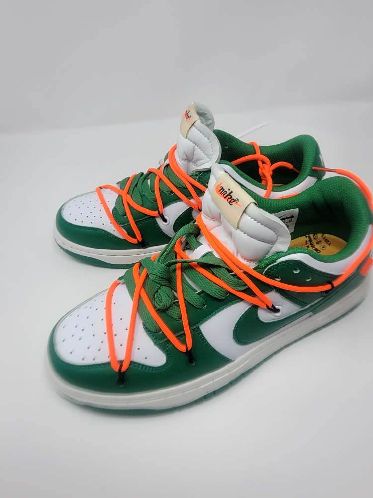 Nike Dunk Low Off-White Pine Green - photo 2