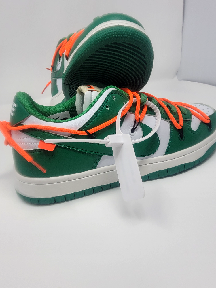 Nike Dunk Low Off-White Pine Green - photo 4