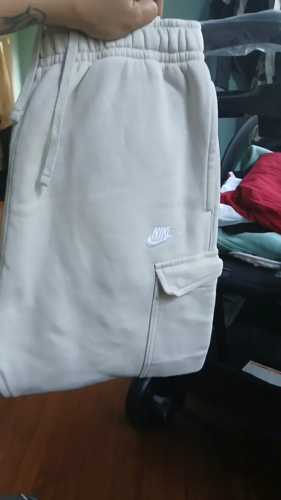 Nike Cream/Beige Cargo Sweatpants thumbnail
