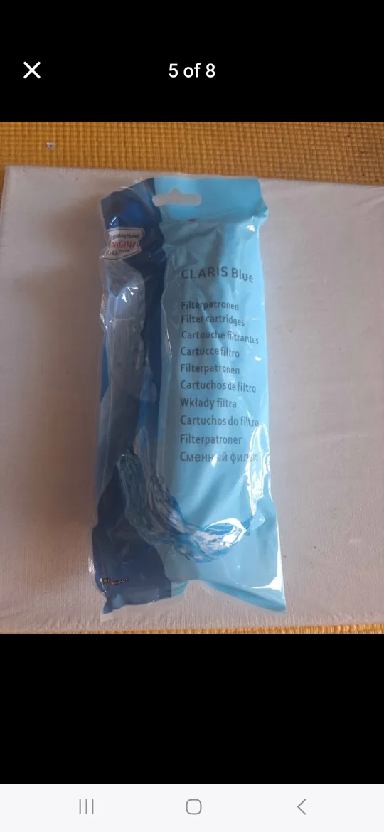 6 Jura Cleaning tablets + Claris Blue Filter New image indicator(2)