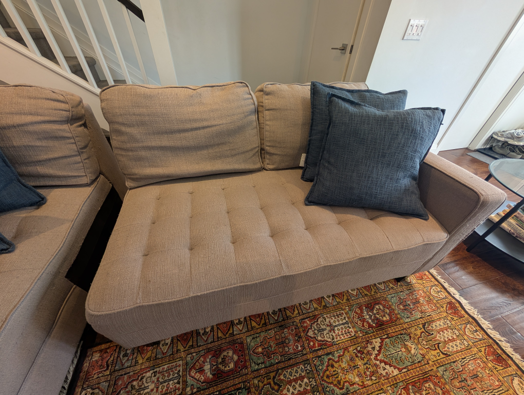 Grey Sectional Sofa The Brick - photo 2
