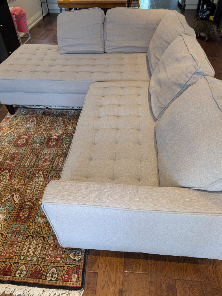 Grey Sectional Sofa The Brick - photo 4