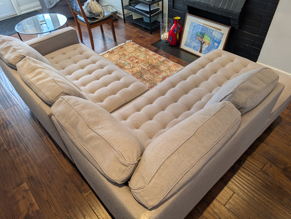 Grey Sectional Sofa The Brick - photo 5