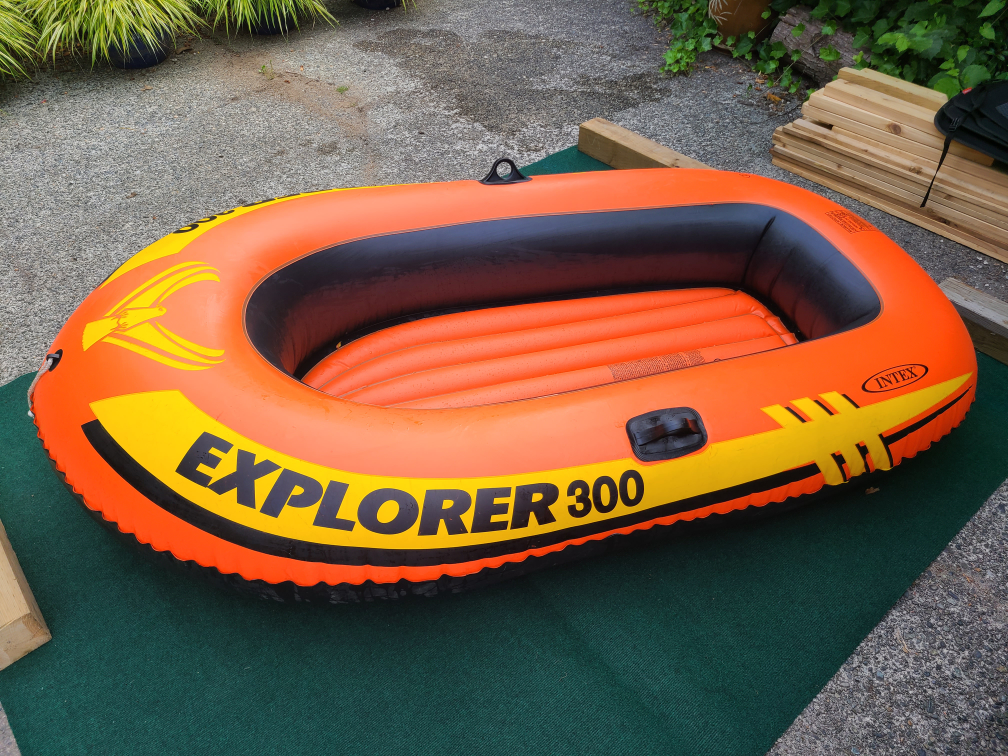 Intex Explorer 300 Inflatable Boat - photo 2