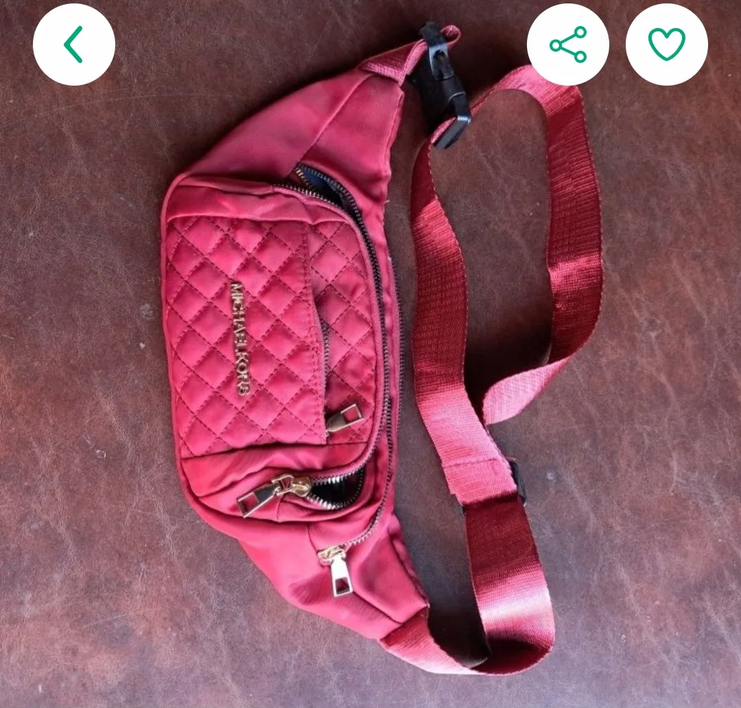 Michael Kors Red Fanny Pack image indicator(3)