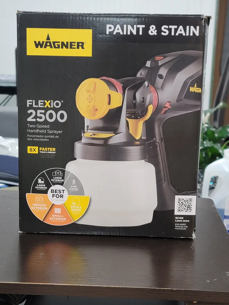 Wagner Flexio 2500 Handheld Paint Sprayer - Like New! thumbnail