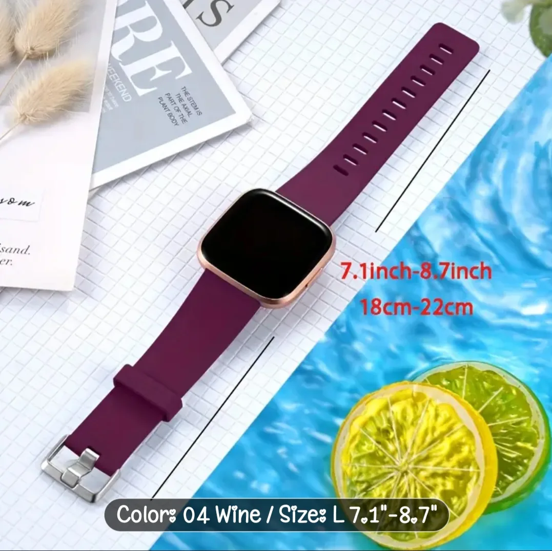 Fitbit Versa/Versa 2 Wine Band (L 7.1-8.7") image indicator(4)