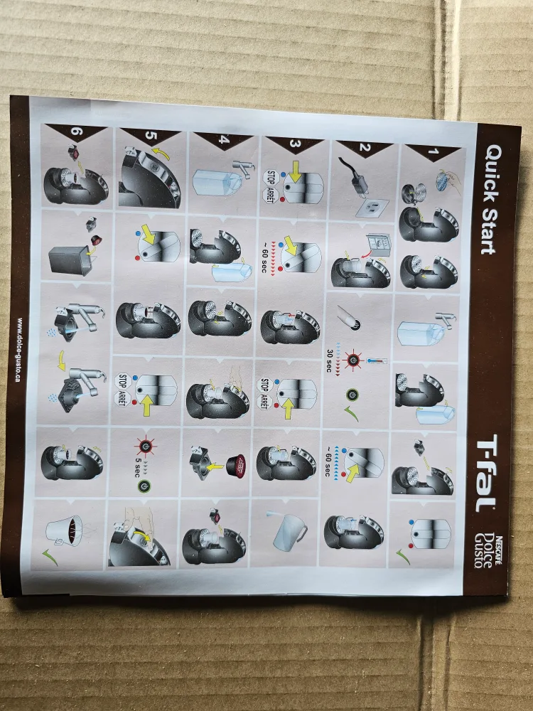 T-fal Nescafe Dolce Gusto Coffee Machine image indicator(4)