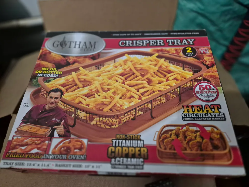 Gotham Steel Crisper Tray 2-Piece Set image indicator(2)