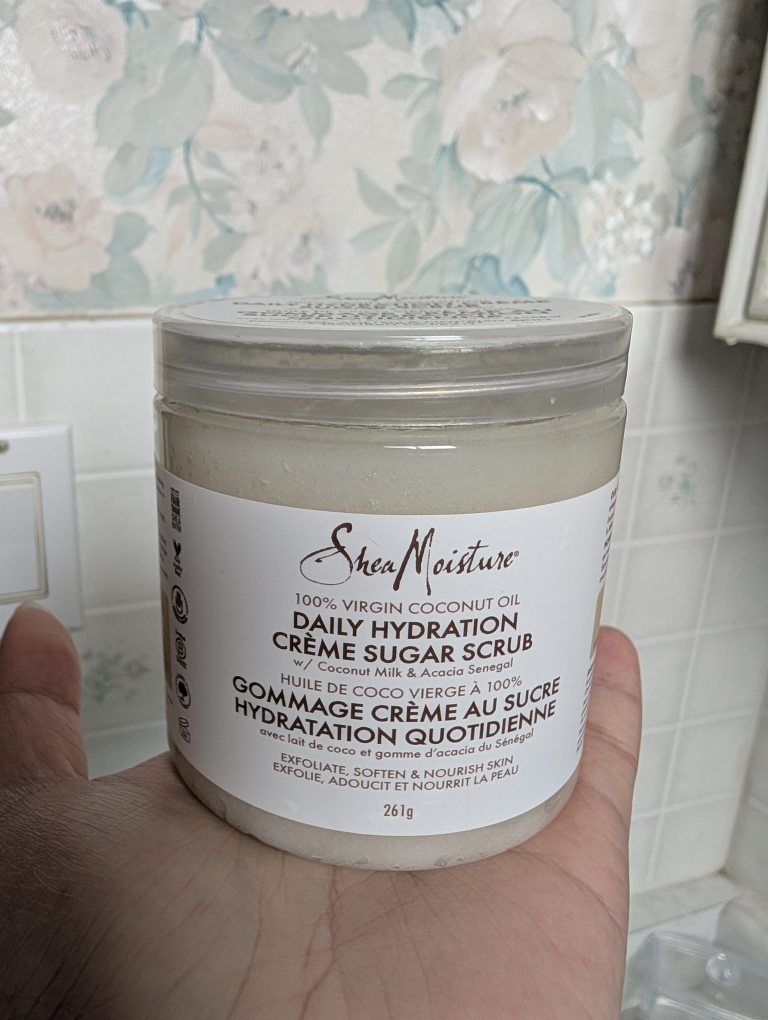 Shea Moisture Daily Hydration Crème Sugar Scrub - photo 2