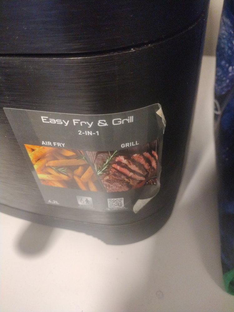T-Fal 2in1 Air fryer And Grill - photo 2