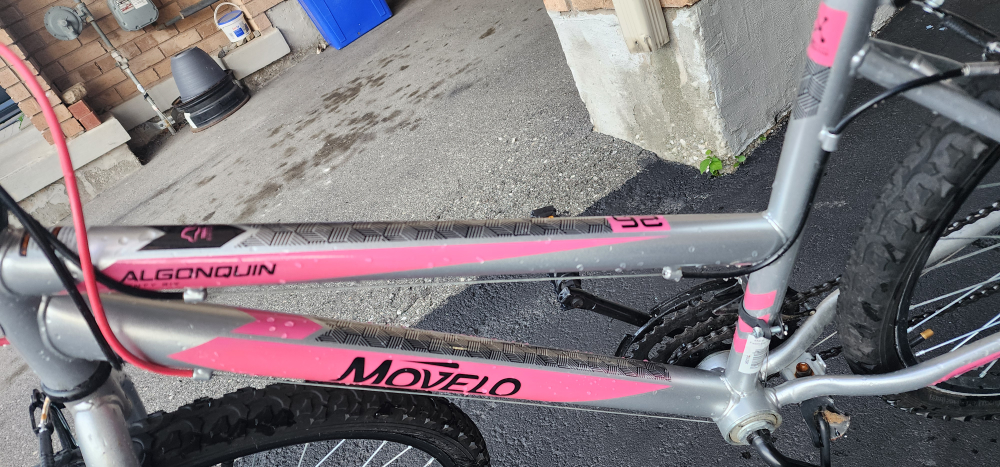 MoveLo Algonquin Bike 26 inches - Pink & Silver - photo 2