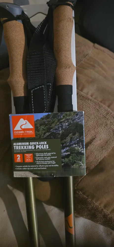 Ozark Trail Quick-Lock Trekking Poles - New thumbnail