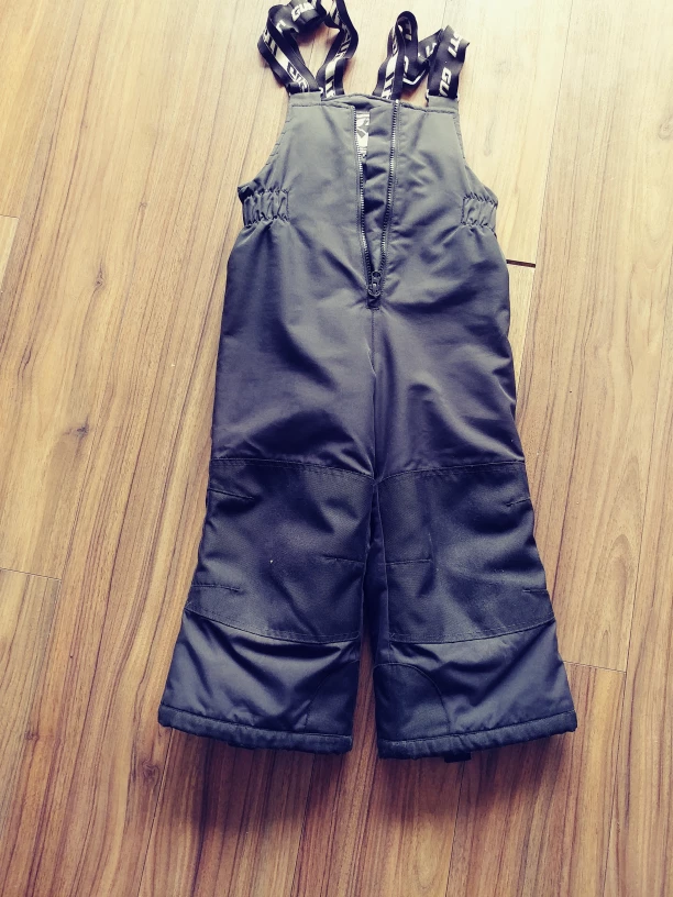 Kids' Black Snow Pants