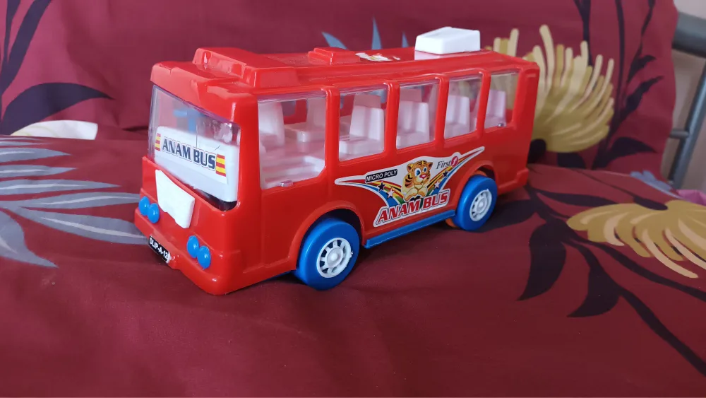 Bus Toy - Red thumbnail