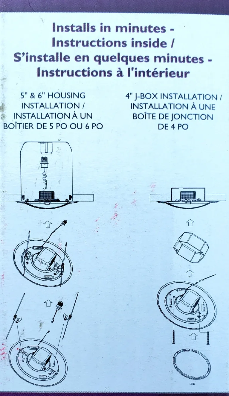 Philips 8" LED Flushmount Light Fixture image indicator(3)