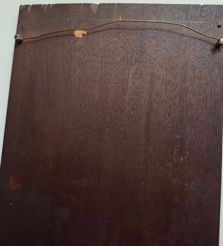 Vintage M. Saravia Wood Carving image indicator(5)