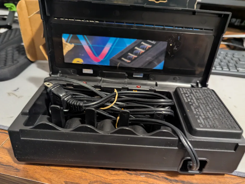 Panasonic 6cell DC rechargeable battery charger image indicator(2)