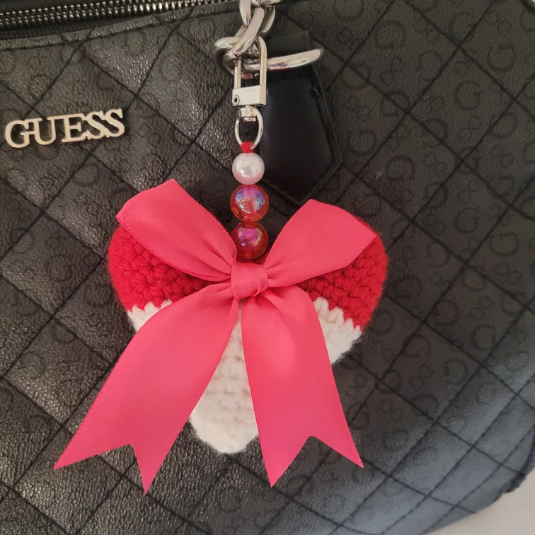Heart Charm Keychain thumbnail