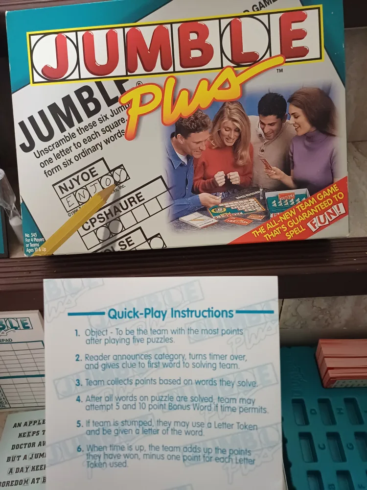 Jumble Plus Board Game image indicator(4)