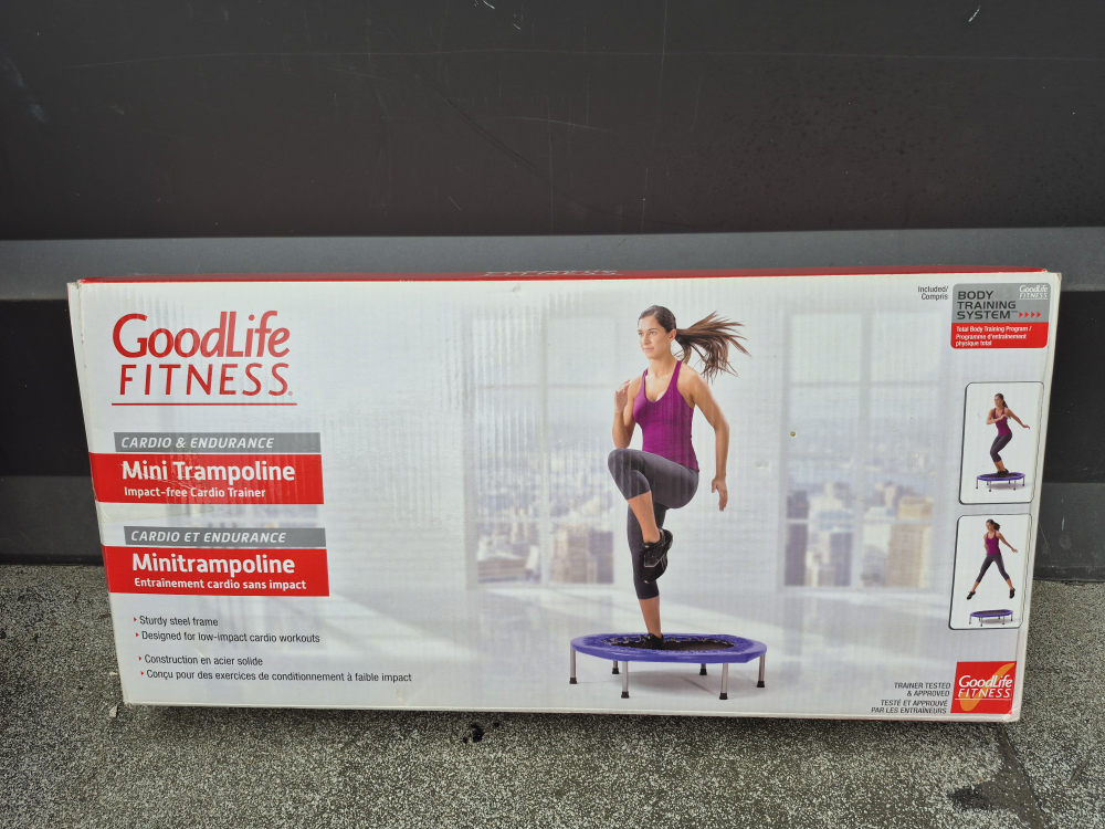 GoodLife Fitness Mini Trampoline - Cardio Trainer