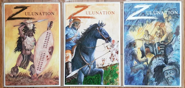"Zulunation" - Complete 3-Issue Series - Tome Press thumbnail