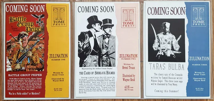 "Zulunation" - Complete 3-Issue Series - Tome Press image indicator(2)