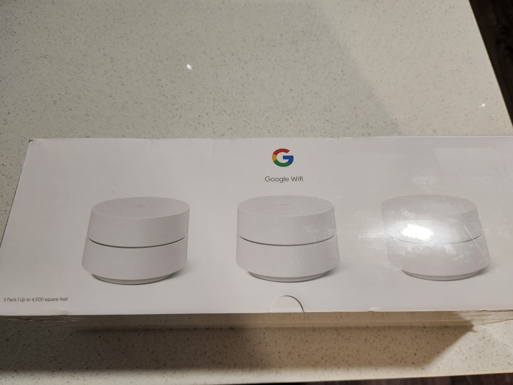 Google Wifi 3-pack - Whole Home Mesh System