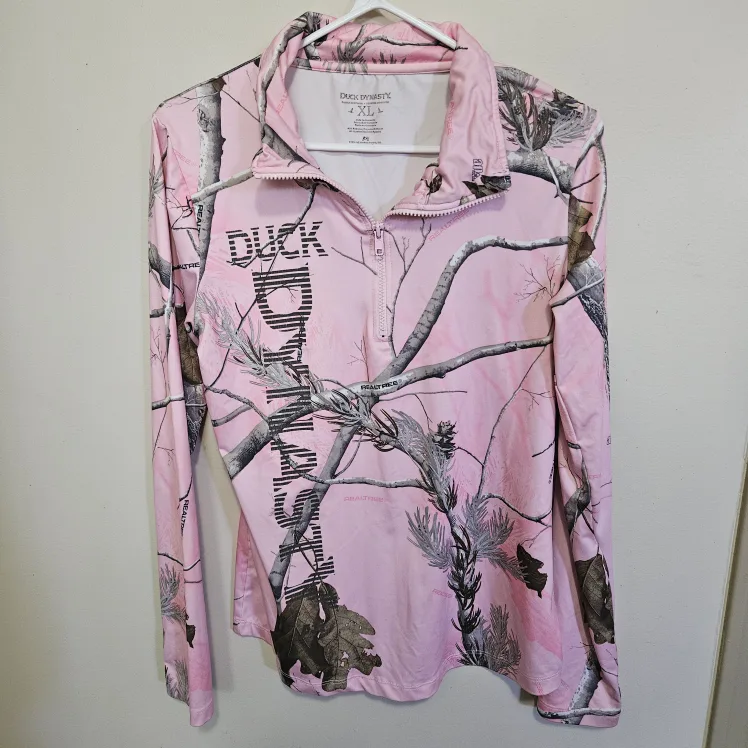 Duck Dynasty Realtree Pink Camo XL