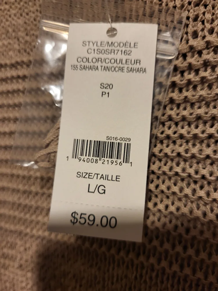 Lord And Taylor Knit Boat Neck Sweater Size: Large image indicator(8)