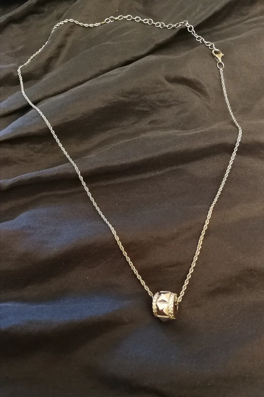 New! Bitter Sweet Sterling Silver Necklace image indicator(2)