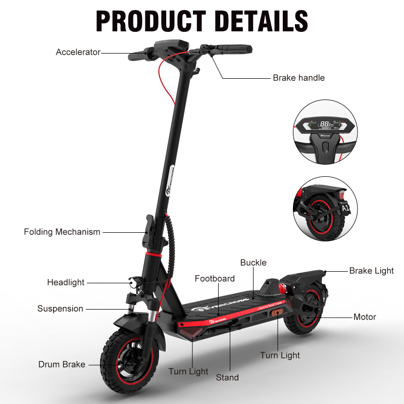 ‼️TODAY ONLY $599‼️Evercross A1 Electric Scooter - photo 4