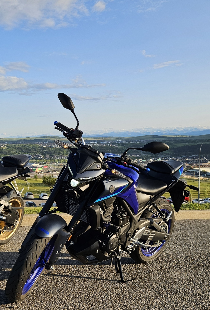 2023 Yamaha MT-03 Motorcycle - Blue