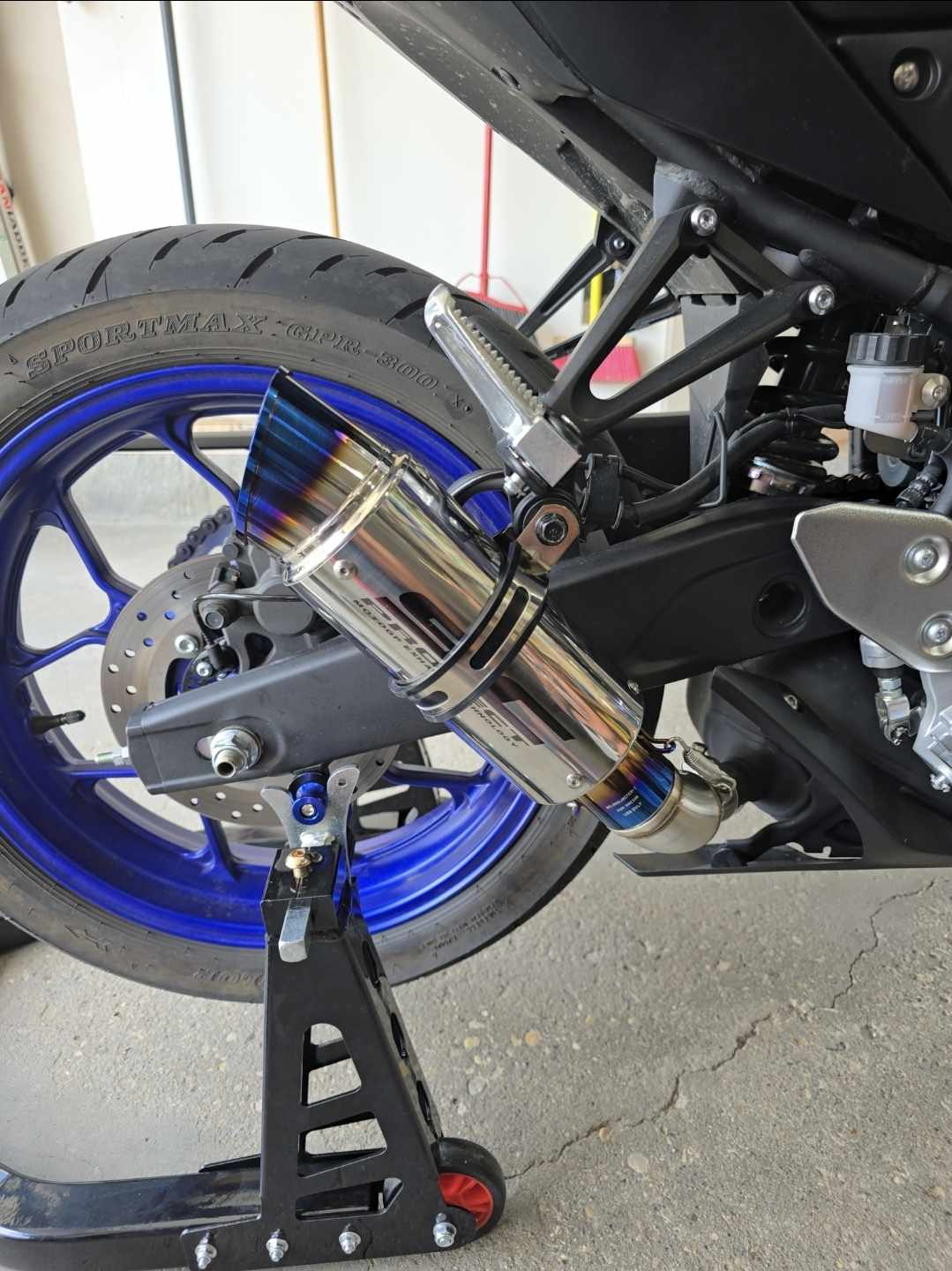 2023 Yamaha MT-03 Motorcycle - Blue - photo 3