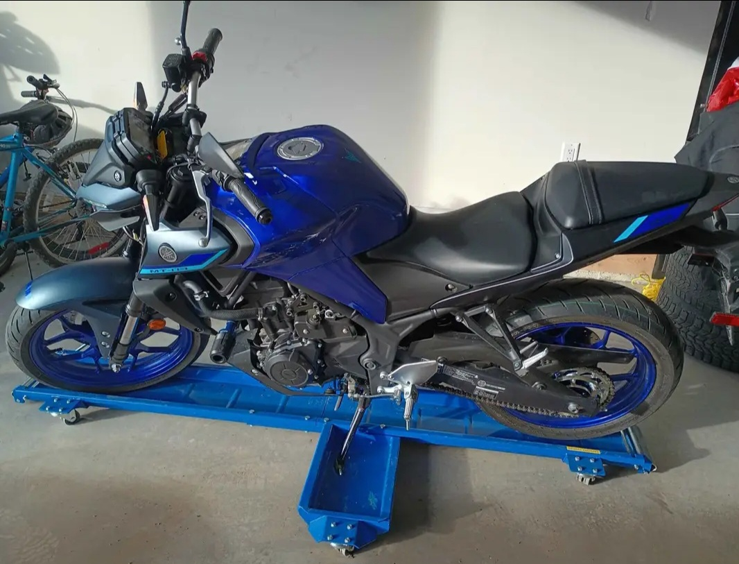 2023 Yamaha MT-03 Motorcycle - Blue - photo 4