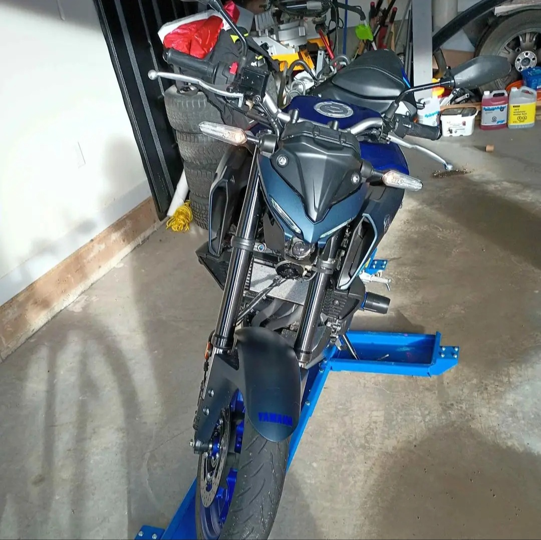 2023 Yamaha MT-03 Motorcycle - Blue - photo 5